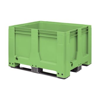 Maxilog® 1200x1000mm 610 litres - 3 semelles - Schoeller-Allibert®