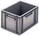 9240.V01.522 Gris - H.235mm - 20 Litres - Parois pleines - Fond plein lisse (21020G)