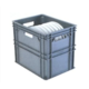 9331.000.522 Gris - H.350mm - 34 Litres - Fond et parois pleins (29033)