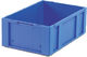 9850.004.652 Bleu - 43 Litres - 598x398mm - Parois et fond pleins lisses (26028)