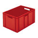 9250.V01.246 Rouge - H.319mm - 60 Litres - Parois pleines - Fond plein lisse (21060R)