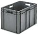 9226.V01.522 Gris - H.412mm - 75 Litres - Parois pleines - Fond plein lisse (20085)